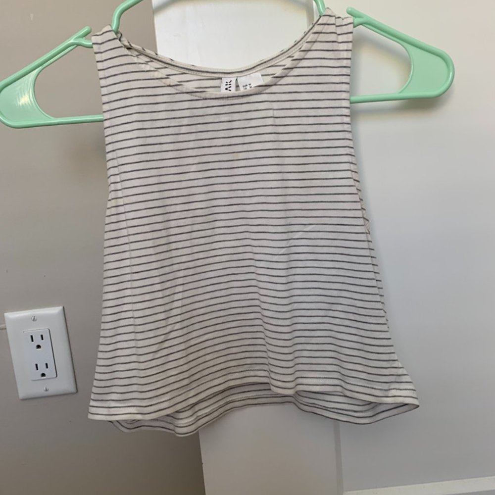 Stripped crop top